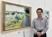 「第49回ヨコハマ日曜画家展」開幕、渡辺敏夫さんが東京新聞賞を受賞