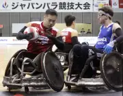 車いすラグビー日本代表、6戦全勝で決勝進出　ジャパンパラ大会