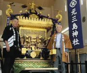 台東区・元三島神社で81年ぶりに新調みこしお披露目 戦禍で焼失から復活