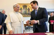 ローマ教皇、ルビオ米国務長官と面会 関係改善と中東情勢を協議