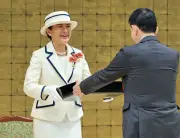 皇后さま、赤十字大会で活動報告に拍手　東京・明治神宮会館