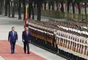 米中首脳が北京で会談、貿易拡大や台湾問題を協議