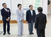 両陛下、西日本豪雨被災者と懇談 全国植樹祭で愛媛訪問
