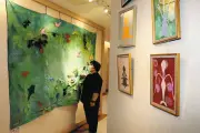 川崎・新百合ケ丘で立体切り絵展、大薗一樹さんが森表現