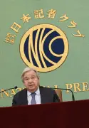 国連総長「核軍縮の道徳的権威」被爆者と日本を称賛