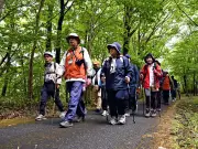 新緑の美しい景観を満喫、福島県西郷村でワンデーマーチ開催