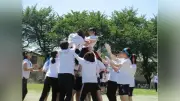 白梅清修「スポーツフェア」、生徒運営で騎馬戦や玉入れが熱く盛り上がる
