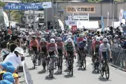 国際自転車ロードレース「ツアー・オブ・ジャパン」飯田ステージ、伊選手が優勝