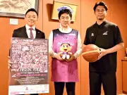 福島ファイヤーボンズ、B2準優勝を椎根市長に報告 ホーム戦12万人突破
