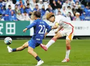 J1名古屋、永井謙佑の2発で逆転勝ち 先発全員入れ替えで西2位浮上