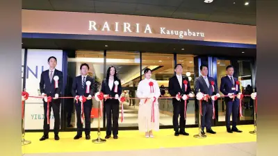 西鉄春日原駅の商業施設「レイリア」全面開業、スタバや無印良品など10店舗