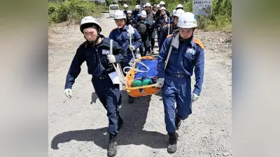 栃木県内の新人消防士、40キロ踏破訓練に挑む 伝統の長距離歩行で体力と協調性を養う