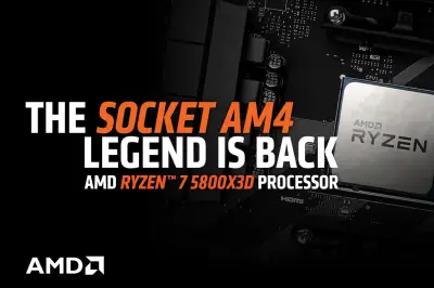 AMD、Ryzen 7 5800X3D 10th Anniversary Editionを発売、価格67,800円