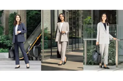 AOKI「MeWORK」夏の新作セットアップ発売、猛暑と梅雨に備えた機能性素材