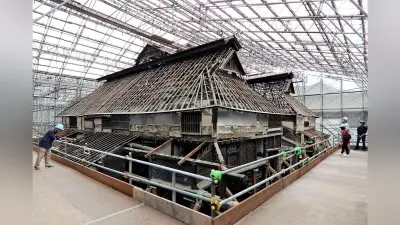国重文「旧大國家住宅」が学生の研究の場に、修復作業間近で公開