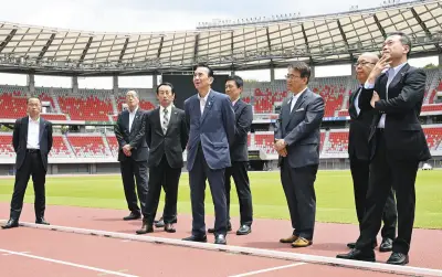 中部圏知事会議、アジア・アジアパラ大会の情報発信を国に提言 パロマ瑞穂スタジアム視察