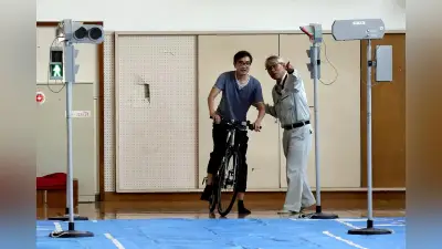 留学生向け交通安全教室、西九州大学短期大学部で実施