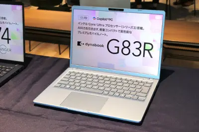 ダイナブック、Copilot+ PC搭載の新法人向けノートPC 3機種を発表