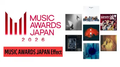 『MUSIC AWARDS JAPAN 2026』授賞式後、Spotifyで再生数急伸 公式プレイリスト1513%増