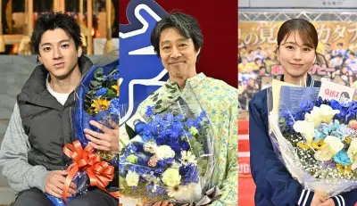堤真一「必死にやり抜こう」『GIFT』クランクアップで感謝語る