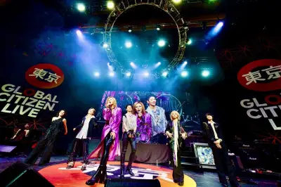 YOSHIKI、日本初開催『Global Citizen LIVE: Tokyo』でヘッドライナー務めHYDEらと共演