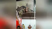 名古屋で住宅全焼、2人死亡 住人の高齢夫婦と連絡取れず