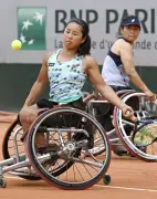 全仏車いすテニス、上地組と小田組がダブルス4強入り