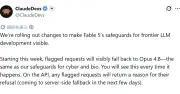 Anthropic、Claude Fable 5の隠れた安全機能を可視化し誤判断を謝罪