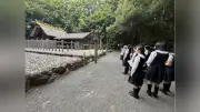 瀧野川女子中３、伊勢神宮で歴史学習旅行 博物館見学と参拝