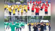 湘南学園で体育祭、青空の下で熱気あふれる競技と応援合戦