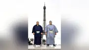 豊昇龍と大の里の両横綱、パリ散策で観光客殺到「やっとフランスに来た実感」