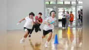 星の杜でスポーツフェス、バスケやEスポーツでクラス団結