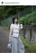 本田翼、白T×ワイドデニムの爽やか夏コーデ披露 ファン絶賛