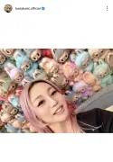 第2子妊娠中の倖田來未、ラブブ展で無邪気な笑顔「顔が優しくなった」と反響