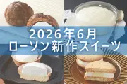 ローソン2026年6月新作スイーツ5選！盛りすぎシューやチーズケーキなど