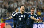 メッシがW杯通算19得点目、決勝トーナメントへ弾み