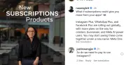 Meta、Instagramなど主要アプリに新サブスク「Plus」導入へ　将来は「Meta One」に一本化