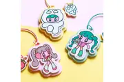 モニョチタポミチ×TICOコラボ、アクリルグッズ6種を楽天で期間限定販売