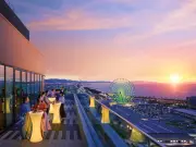 星野リゾートOMO関西空港、ルーフトップで「よなよなご近所ビアガーデン」7月23日開幕