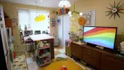 3LDK賃貸をレトロポップにDIY、原状回復可能な工夫が話題 しまむらとコラボも【住人十色】