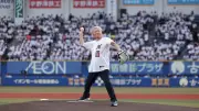 川淵三郎氏、ロッテ始球式で力投「いい投球ができました」