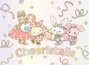 サンリオ新ユニット「チアリステイルズ」結成、昭和・平成・平成後期のうさぎ4キャラが集結