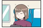 新幹線の「あるある」漫画が話題に！隣の乗客に起こされた理由とは