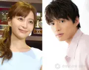 白洲迅の妻・竹内渉、2歳長男&1歳長女とディズニー満喫 ミニーカチューシャ姿で親子3ショット