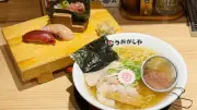 豊洲仲卸直営の鮨ラーメン店がモーニングで大盤振る舞い！ラーメン＋寿司3貫で1000円