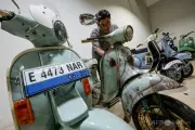 インドネシアでビンテージベスパを電動化、愛好家の情熱が環境と融合