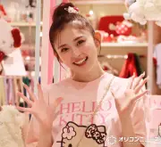 ゆうちゃみ、W杯日本対ブラジル戦を徹夜観戦「初めて見た」と興奮、ルクア大阪でサンリオハウス開店イベント