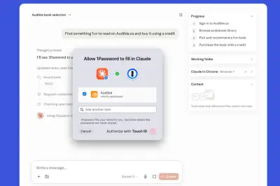 1Password、AnthropicのClaudeと連携する新機能「1Password for Claude」を提供開始