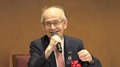 ノーベル化学賞受賞の吉野彰さん、東大で中高生に講演「徹底的に自分を苦しめて乗り越える経験を」と呼び掛けた