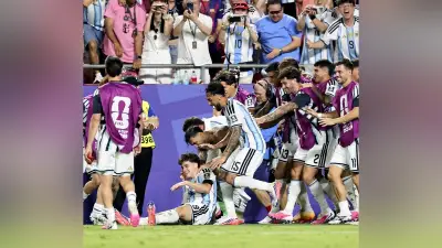 アルゼンチンが延長戦でスイスを破り4強入り、アルバレスが今大会初ゴール